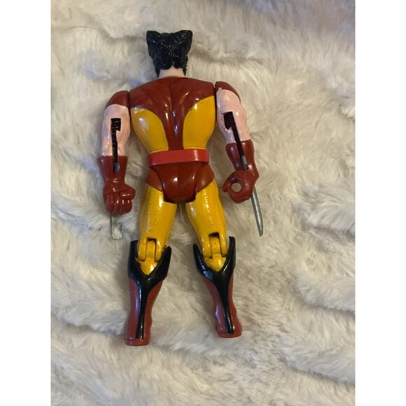 Mix Lot of 8 Marvel Plastic Collectible Toys Spiderman Hulk 1991 Wolverine (READ - Picture 10 of 13